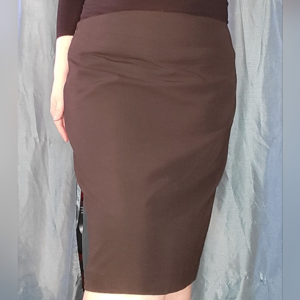 Classic Black Pencil Skirt